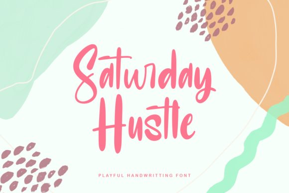 Boost Your Brand with Saturday Hustle Font