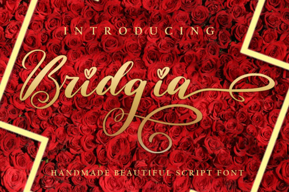Bridgia: A Handwritten Font for Elegant Editorial Design