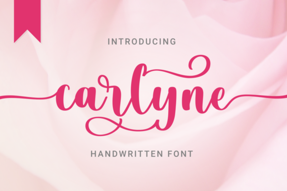 Carlyne: A Sweet Script Font for Branding Projects