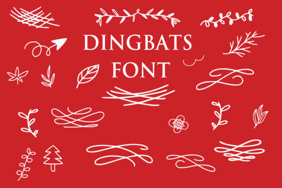 Dingbats Floral: A Versatile Font for Creative Branding