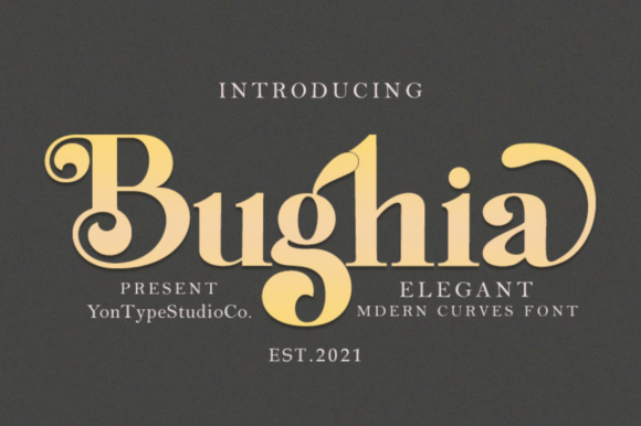 Discover Bughia: A Serif Font for Modern Web Design