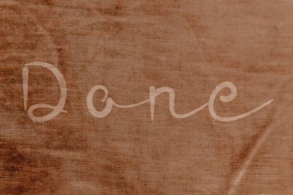 Done: A Versatile Script Font for Editorial Design