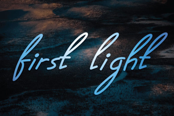 First Light Font for Business Branding