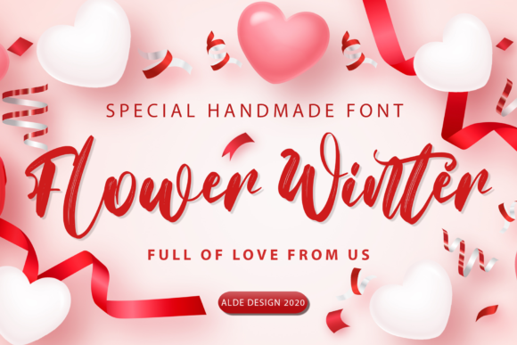 Flower Winter: A Classy Handwritten Font for Festive Branding
