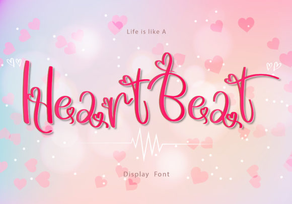 Heart Beat Script Font Review