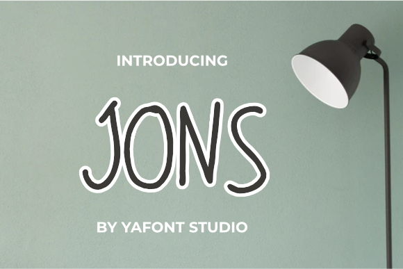 Jons: The Handwritten Font That Elevates Campaign Design