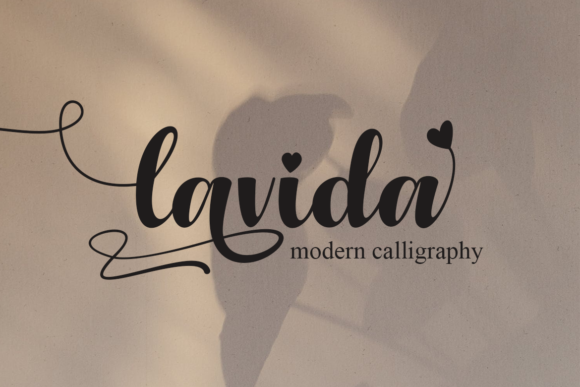 Lavida: A Handwritten Font for Modern Editorial Design