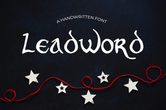 Leadword: A Handwritten Font That Feels Personal