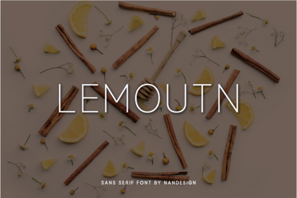 Lemoutn: A Versatile Sans Serif Font for Editorial Design
