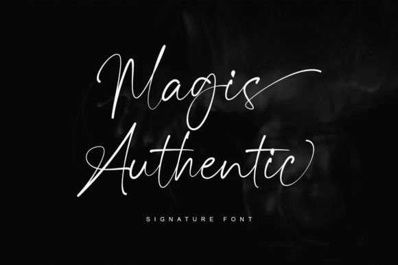Magis Authentic: A Script Font for Modern Branding
