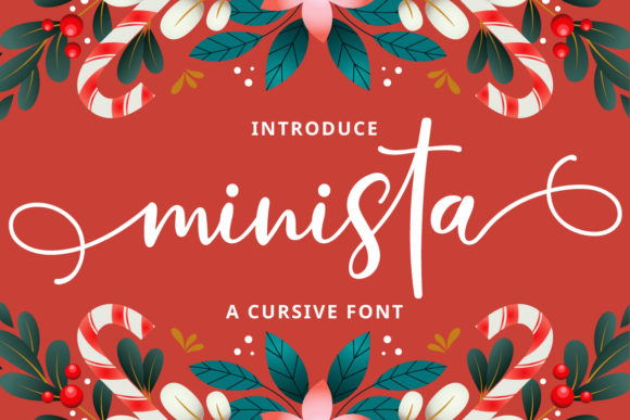 Minista: A Handwritten Font for Elegant Editorial Design