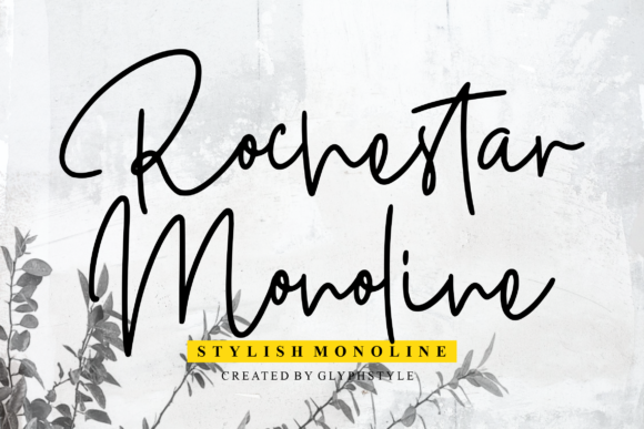 Rochestar: A Handwritten Font for Modern Editorial Design
