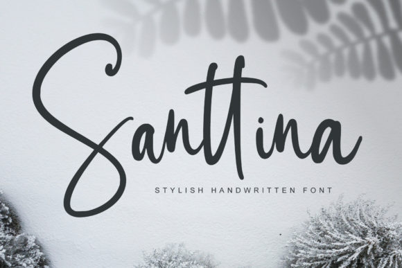 Santtina: A Modern Handwritten Font for Editorial Design