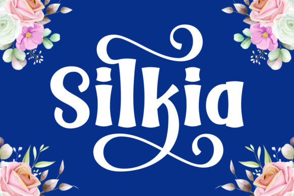 Silkia Script Font for Editorial Design