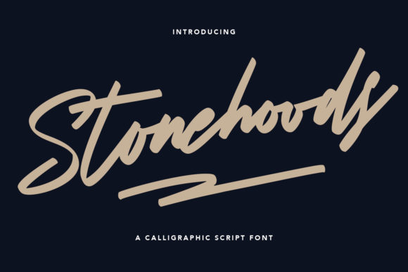 Stonehoods: A Modern Handwritten Font for Your Business