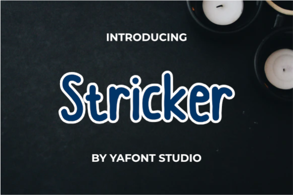 Stricker: A Handwritten Font for Modern Web Design