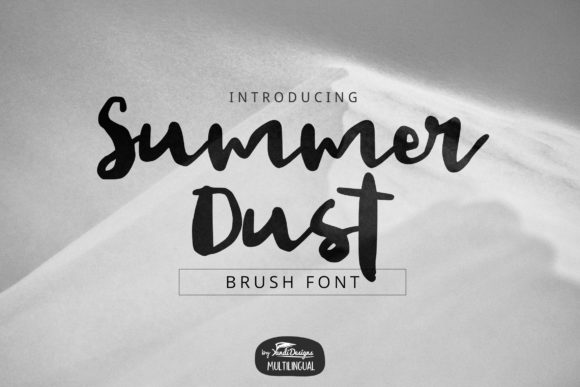 Summer Dust: A Script Font for Warm, Personal Projects