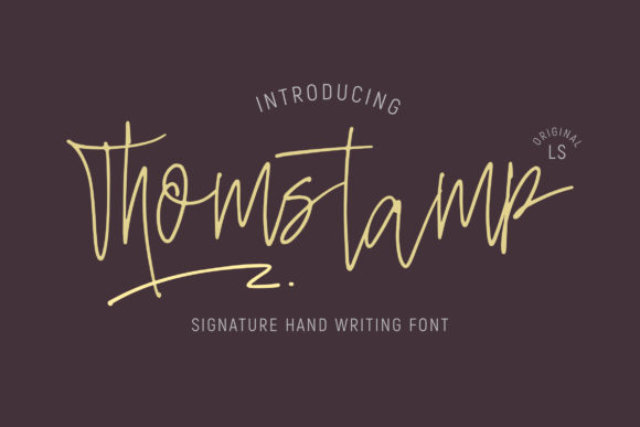 Thomstamp Font for Eye-Catching Brand Content