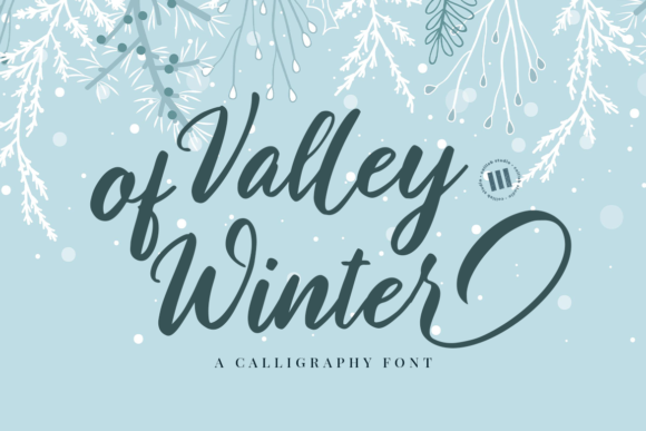 Valley of Winter Font Review