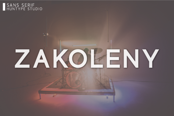 Zakoleny: A Modern Sans Serif Font for Web Design
